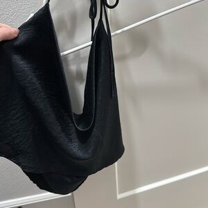 Open back, halter, tank top